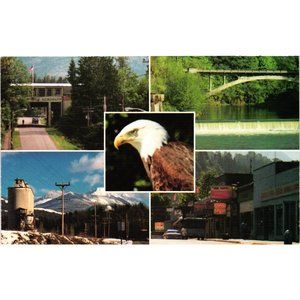 Mt Sauk Concrete Washington Postcard Travel Souvenir Unposted Outdoor